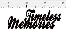 Timeless Memories  152 x 58mm  Min buy 3